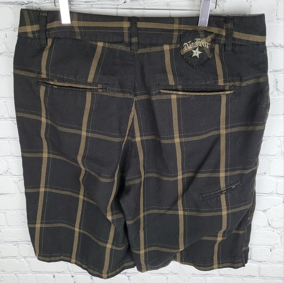 NO FEAR | plaid flat front shorts - Picture 3 of 6